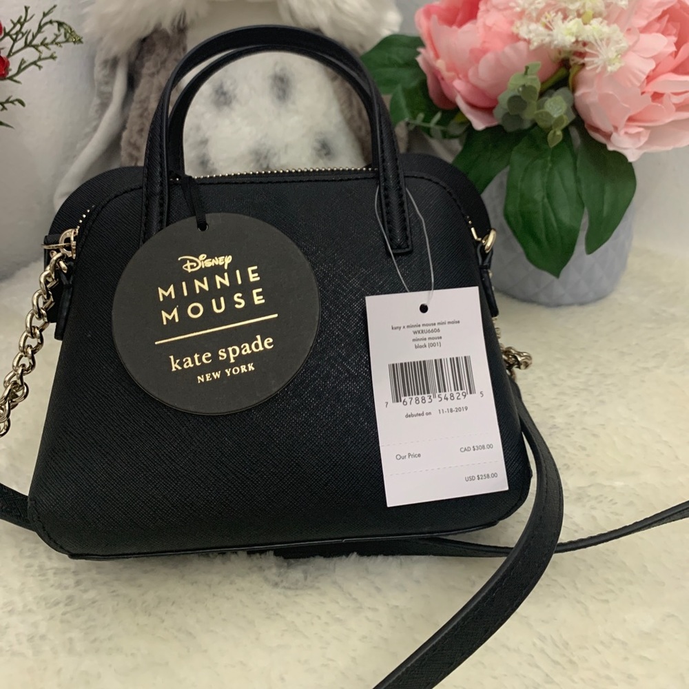 KATE SPADE MINNIE MOUSE DISNEY MINNIE MOUSE MINI - Picture 3 of 9
